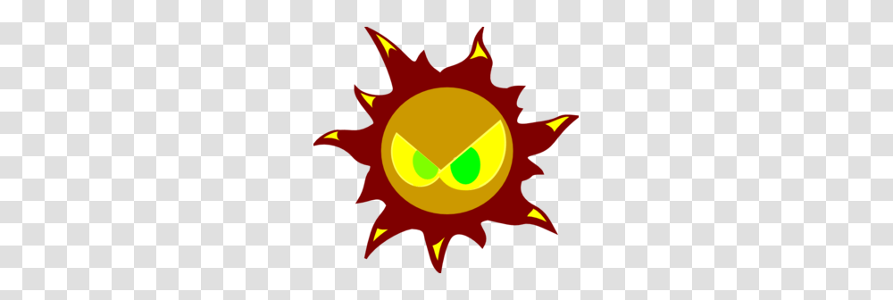 Angry Sun Clip Art, Outdoors, Nature, Leaf, Plant Transparent Png