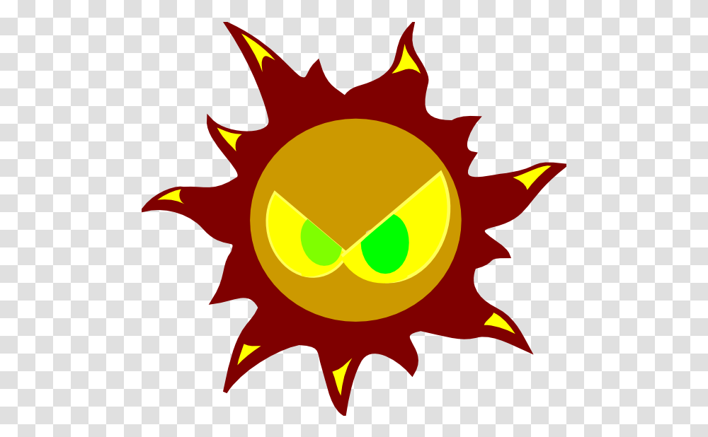 Angry Sun Clipart Full Size Clipart Mornington Crescent Tube Station, Nature, Outdoors, Sky, Leaf Transparent Png