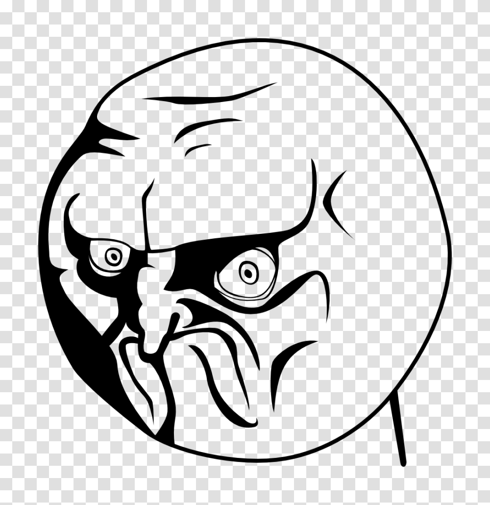 Angry Troll Face, Stencil, Angry Birds, Painting Transparent Png