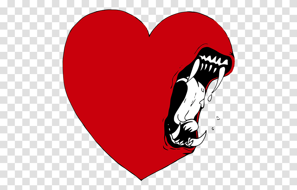 Angry Vein, Heart, Hand, Balloon, Mouth Transparent Png