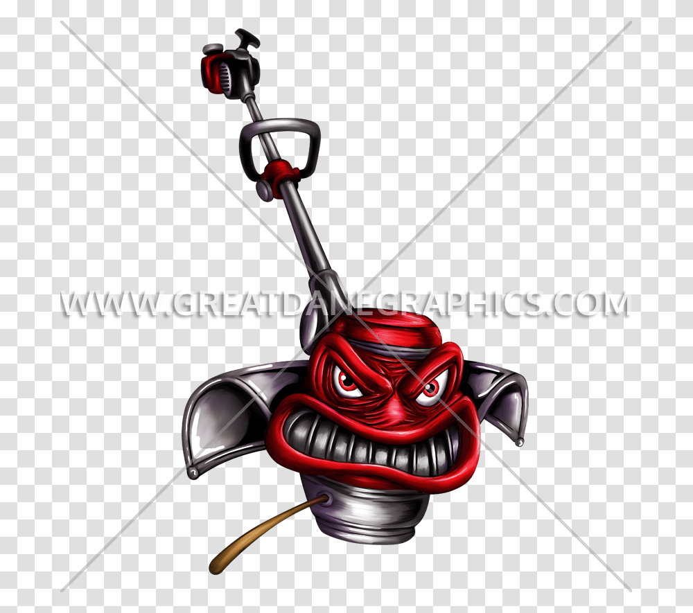 Angry Weed Eater Production Ready Artwork For Angry Lawn Mower Cartoon, Tool Transparent Png