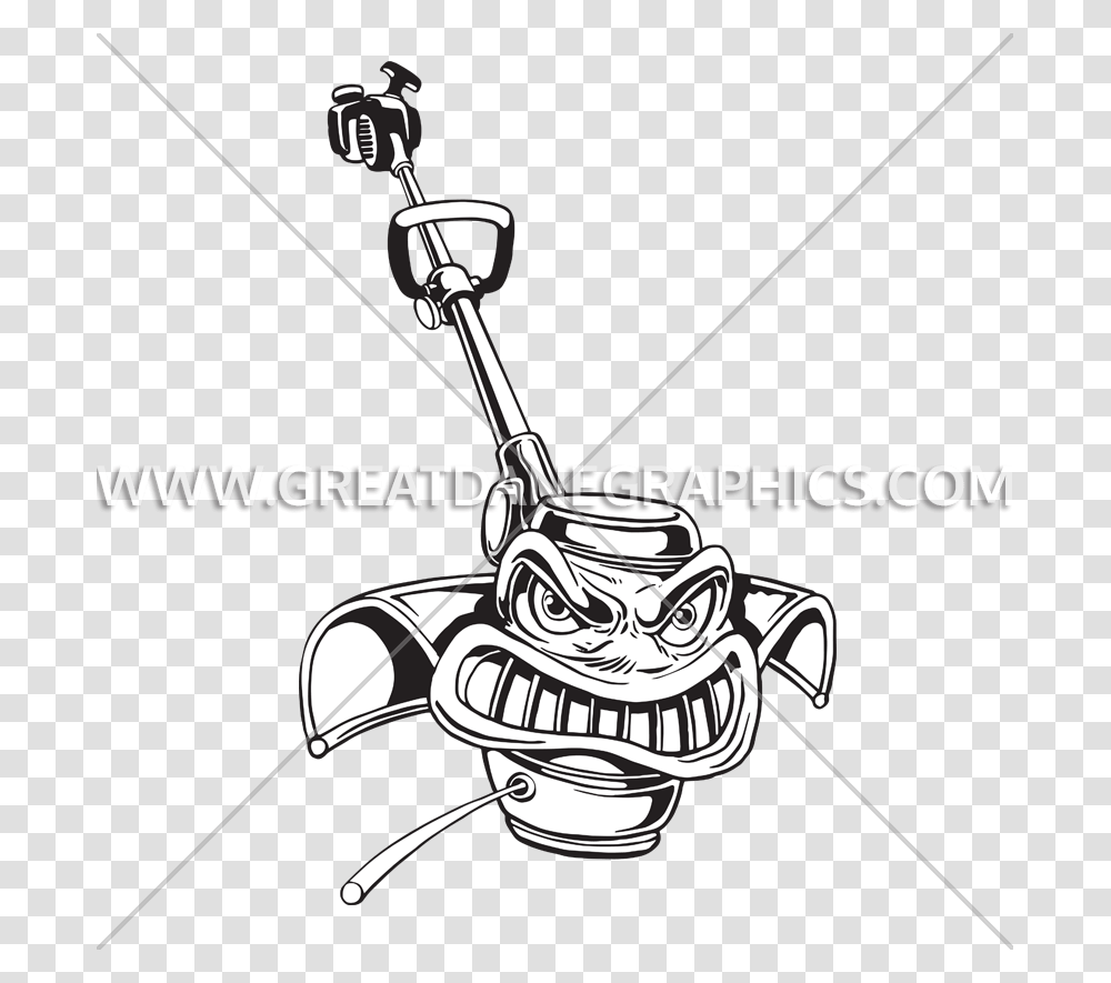Angry Weed Eater Production Ready Artwork For T Shirt Printing, Building, Architecture, Emblem Transparent Png