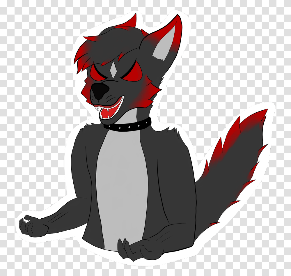 Angry Wolf Cartoon, Person, Label Transparent Png