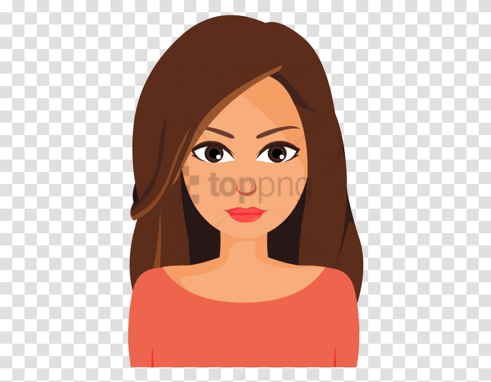 Angry Woman Animated Gif Image With Woman Face Clipart, Person, Female, Smile, Portrait Transparent Png