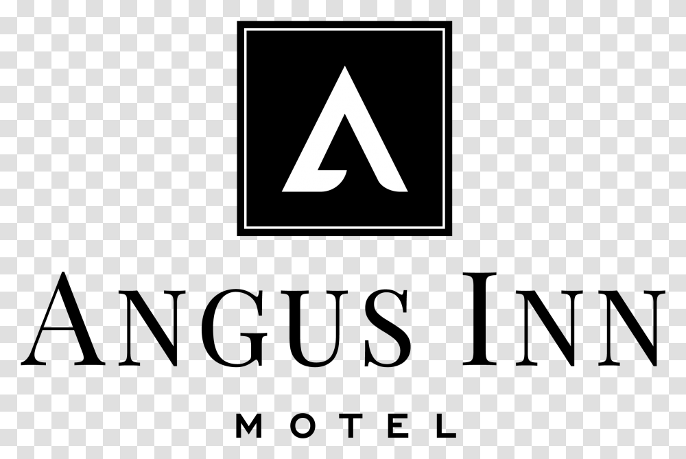 Angus Inn Motel Triangle, Label, Logo Transparent Png