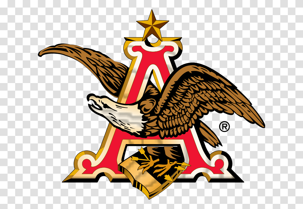 Anheuser Busch Anheuser Busch Logo Decal, Emblem, Eagle, Bird Transparent Png