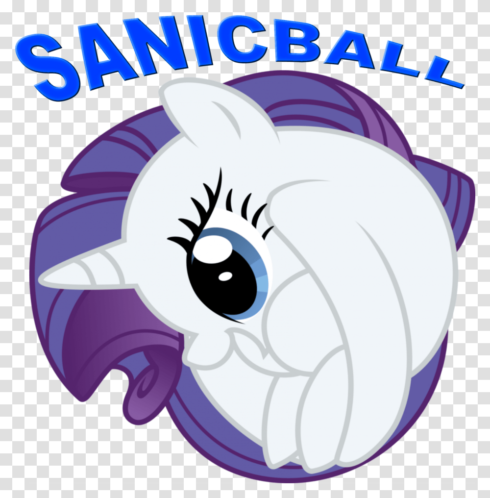 Anicbali Rarity Free Version For Sanic Ball Mammal Mlp Rarity Ball, Floral Design, Pattern Transparent Png