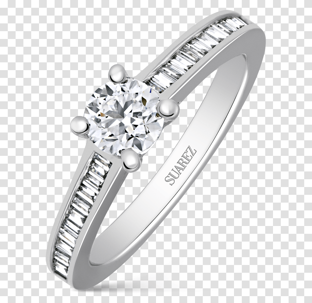 Anillo Compromiso Suarez Pre Engagement Ring, Platinum, Accessories, Accessory, Jewelry Transparent Png