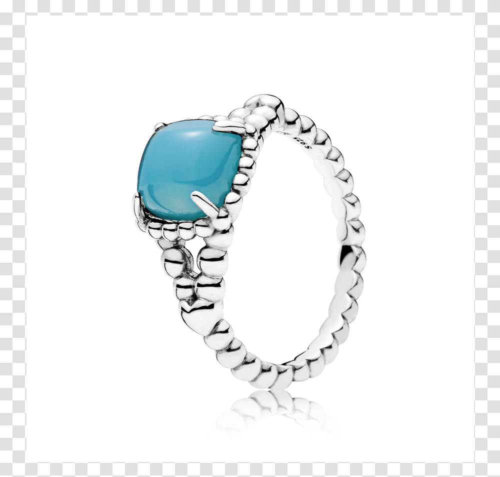 Anillo En Plata De Ley Espritu Vibrante Turquesa Pandora Ring Blue Stone, Accessories, Accessory, Jewelry, Gemstone Transparent Png