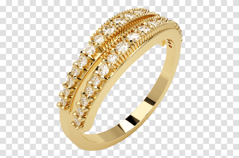 Anillo Oro Amarillo De 14k Con Zirconias Modelo Churumbela Modelos De Anillos De Oro, Accessories, Accessory, Ring, Jewelry Transparent Png