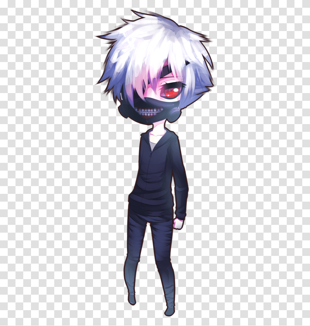 Anima Drawing Tokyo Ghoul Banner Black And White Tokyo Ghoul Cartoon, Sleeve, Long Sleeve, Person Transparent Png