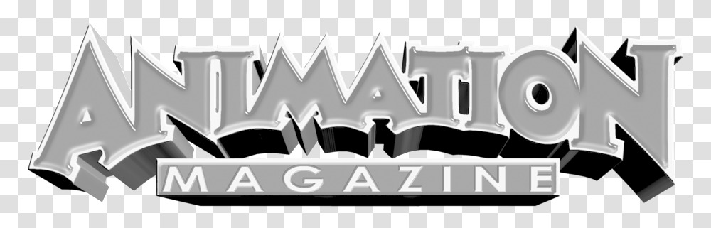 Animag Logo Black And White Building, Weapon, Blade Transparent Png
