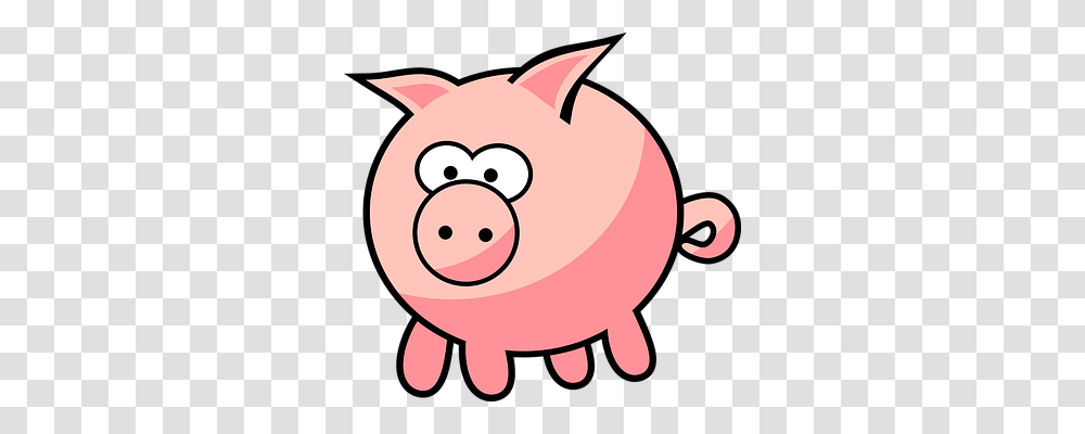 Animal Animals, Pig, Mammal, Piggy Bank Transparent Png