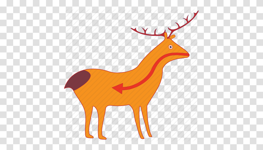 Animal Antelope Art Buck Clipart Deer Mammals Icon, Wildlife, Horse, Elk Transparent Png