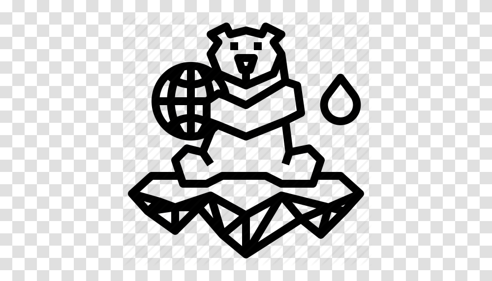 Animal Arctic Bear Polar Wildlife Icon, Piano, Leisure Activities, Musical Instrument Transparent Png