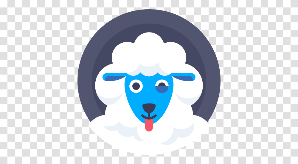 Animal Avatar Mutton Sheep Free Icon, Mammal, Nature, Outdoors Transparent Png