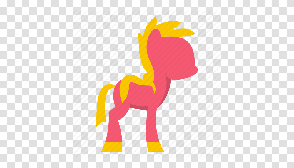 Animal Baby Hair Little Little Pony Pony Unicorn Icon, Mammal, Horse, Wildlife Transparent Png