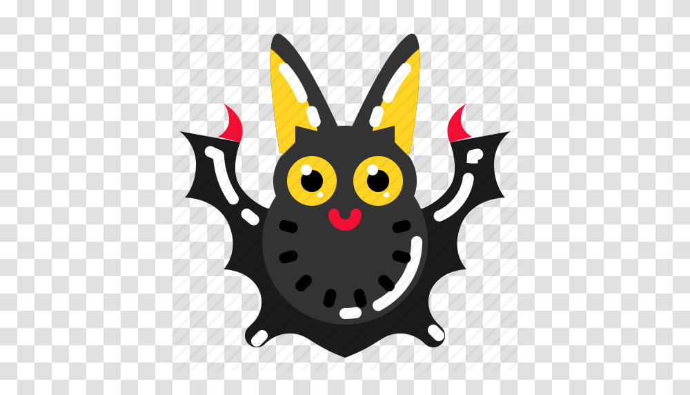 Animal Bat Spooky Vampire Icon, Outdoors, Nature, Stencil Transparent Png