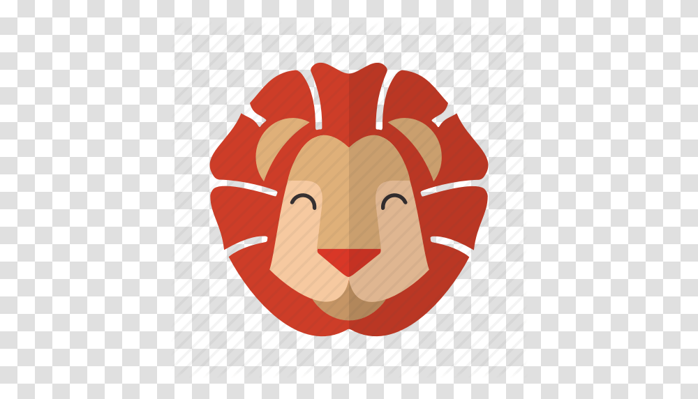 Animal Brave Cute Fauna Head Lion Mascot Icon, Mountain, Outdoors, Nature, Heart Transparent Png