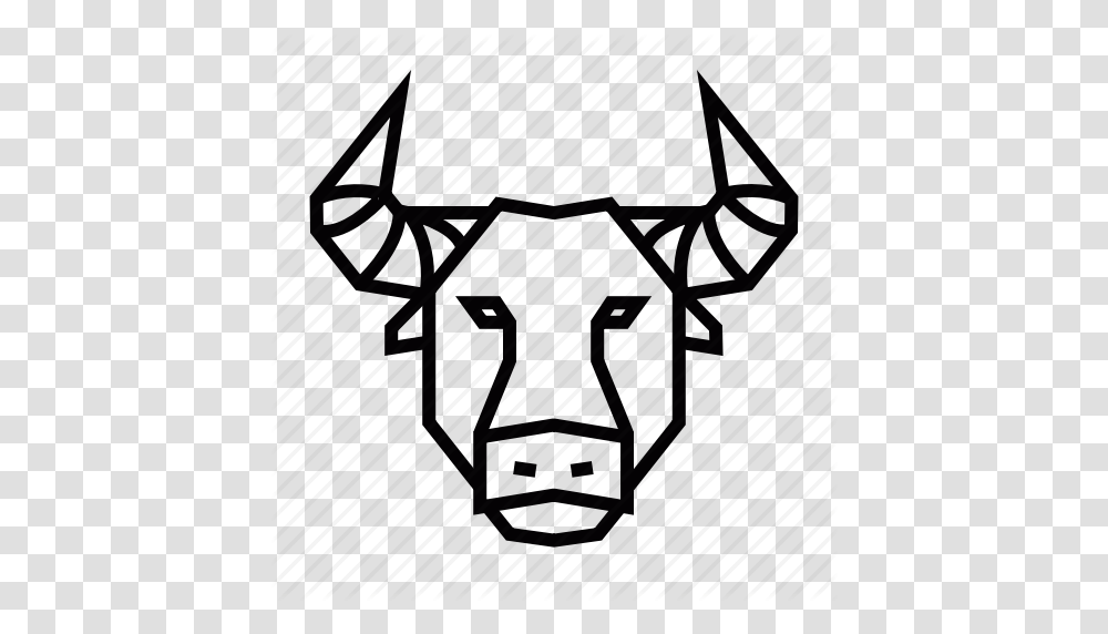 Animal Buffalo Bull Head Icon, Chair, Furniture, Silhouette Transparent Png