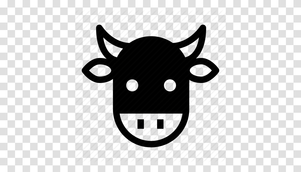Animal Bull Cow Cow Face Farm Icon, Piano, Leisure Activities, Musical Instrument, Mammal Transparent Png