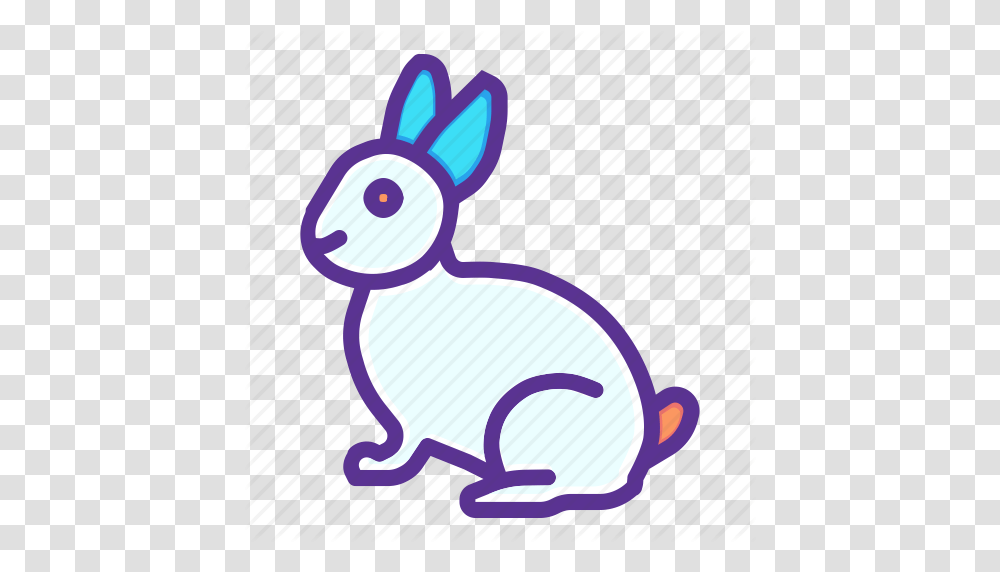 Animal Bunny Cute Easter Happy Rabbit Icon, Rodent, Mammal, Hare Transparent Png