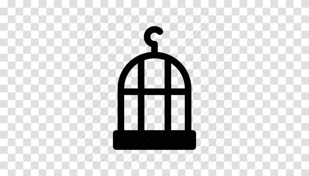 Animal Cage Bird Bird Cage Cage Pet Icon, Silhouette Transparent Png