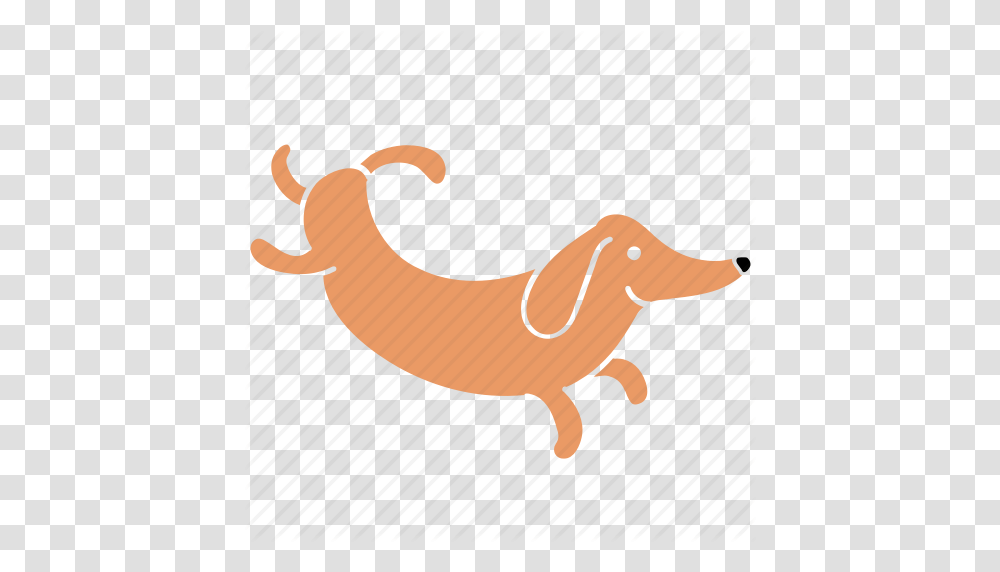 Animal Canine Dachshund Dog Happy Hop Pet Icon, Mammal, Deer, Wildlife Transparent Png