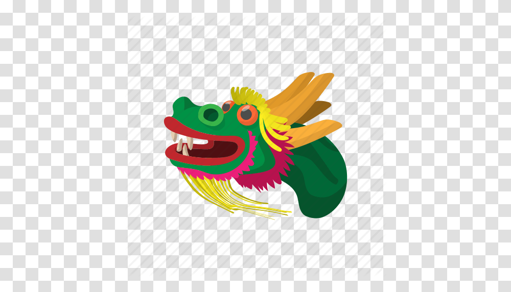 Animal Cartoon China Dragon Head Mascot Tattoo Icon, Mammal, Reptile Transparent Png
