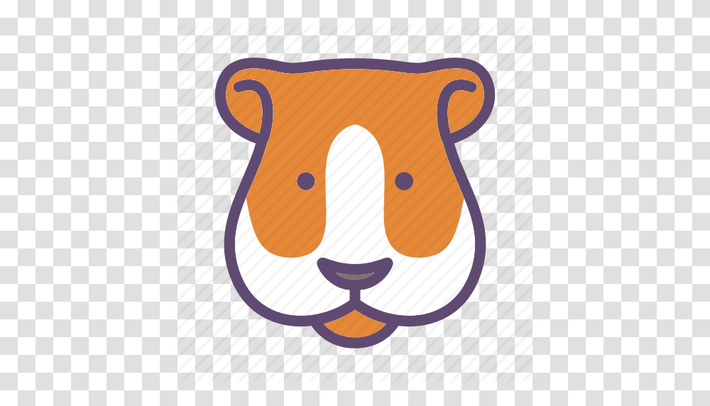 Animal Cavy Farm Guinea Pig Head Icon, Food, Sweets, Confectionery Transparent Png