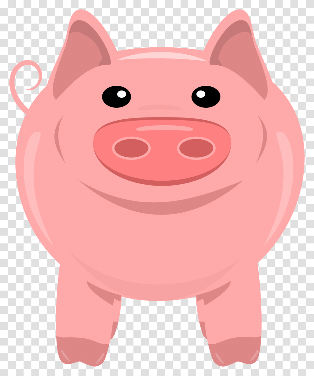 Animal Clipart Background Pig Clipart With Background, Piggy Bank Transparent Png