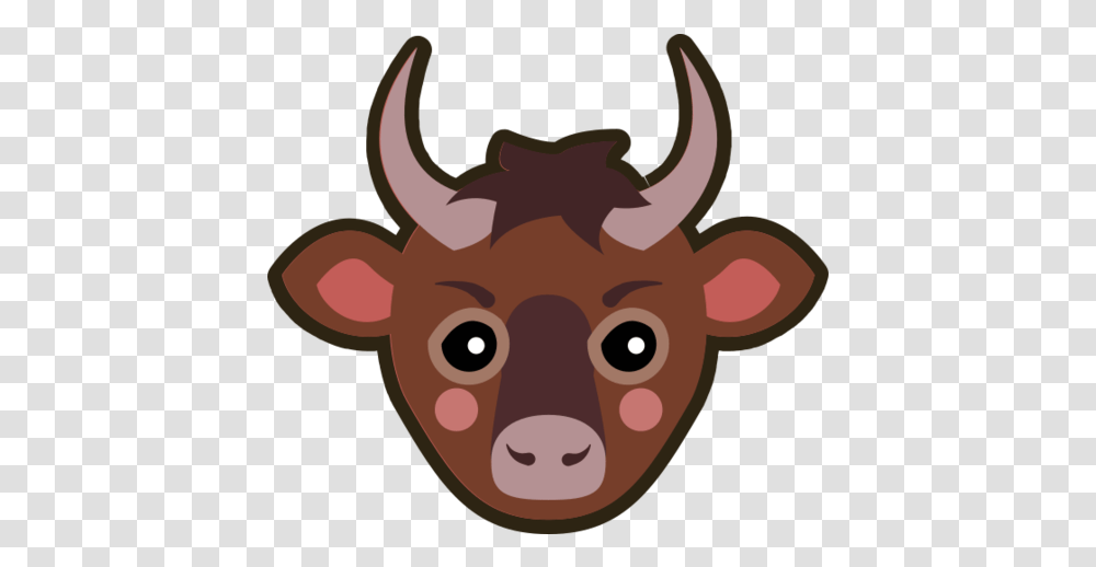 Animal Cow Free Icon Of Animal Figure, Mammal, Cattle, Buffalo, Wildlife Transparent Png