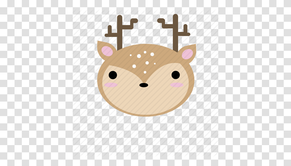 Animal Creature Cute Fawn Forest Kawaii Woodland Icon, Toy, Piggy Bank Transparent Png