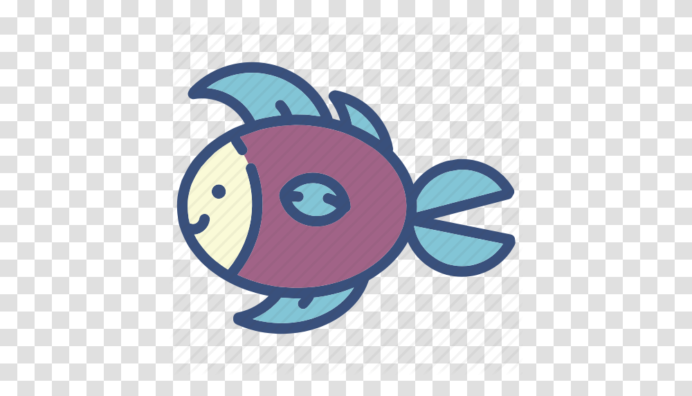 Animal Creature Emoji Fish Fishes Ocean Sea Icon, Tuna, Sea Life Transparent Png