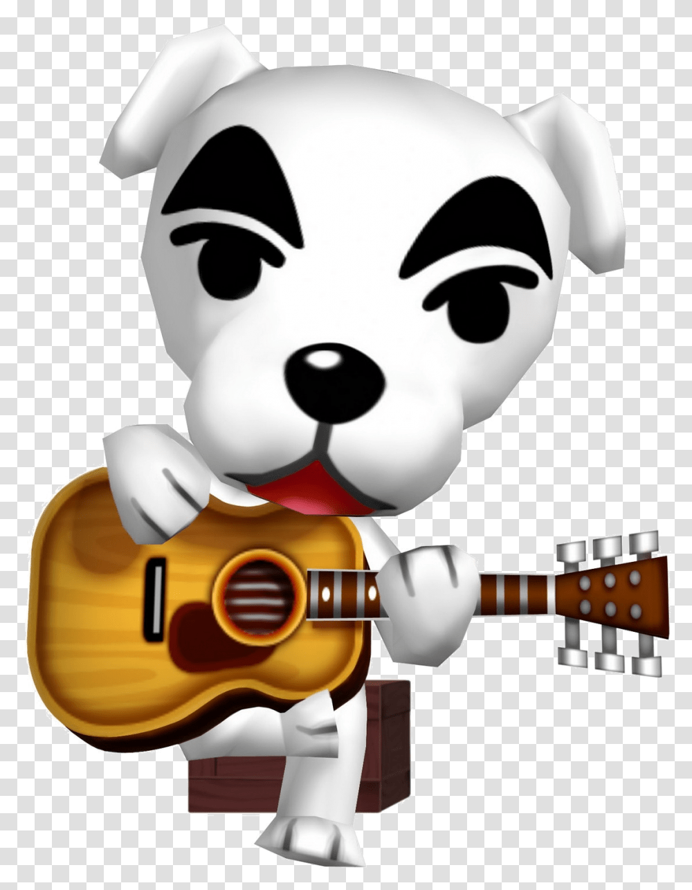 Animal Crossing 7 Image Dog From Animal Crossing, Toy, Guitar, Leisure Activities, Musical Instrument Transparent Png