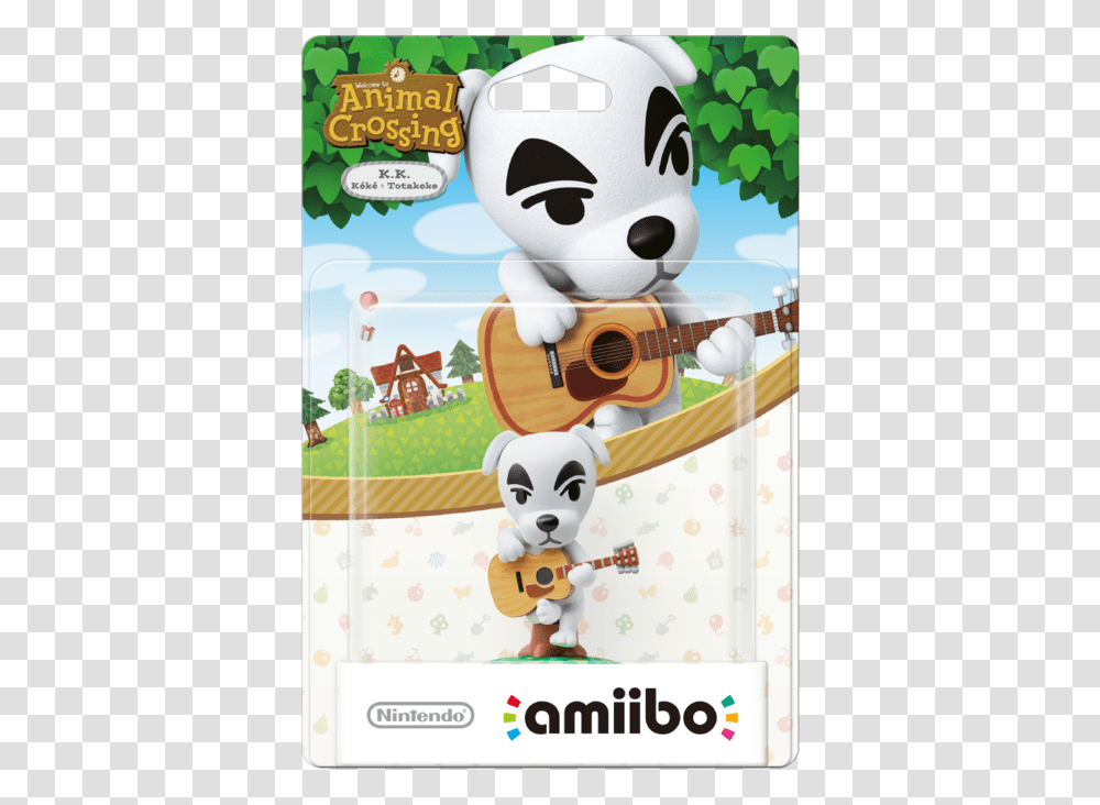 Animal Crossing Amiibo Kk Slider Packaging Europe Amiibo Animal Crossing, Guitar, Leisure Activities, Person Transparent Png