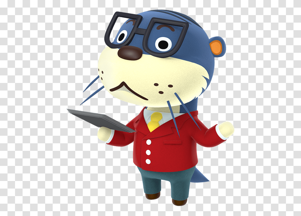 Animal Crossing Insurance Guy, Toy, Plush, Doll, Chef Transparent Png