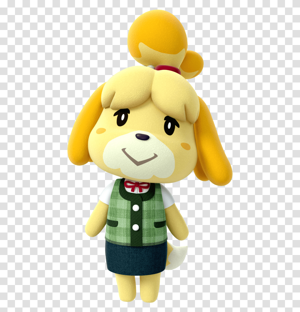 Animal Crossing Isabelle Animal Crossing, Toy, Doll, Plush, Person Transparent Png