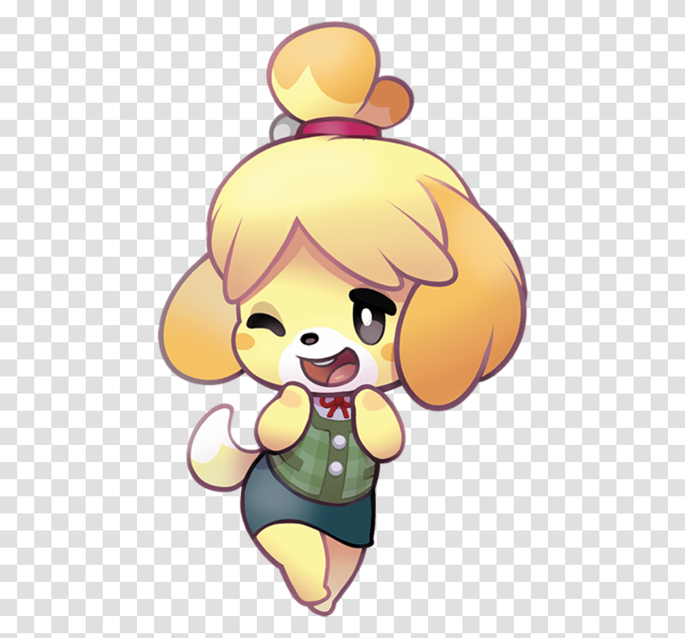 Animal Crossing Isabelle Fan Art Animal Crossing Isabelle Fanart, Sweets, Food, Confectionery Transparent Png