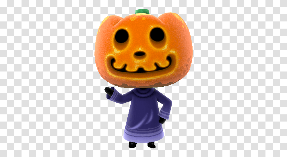 Animal Crossing Jack Stickpng Animal Crossing New Horizons Halloween Jack, Toy, Pumpkin, Vegetable, Plant Transparent Png