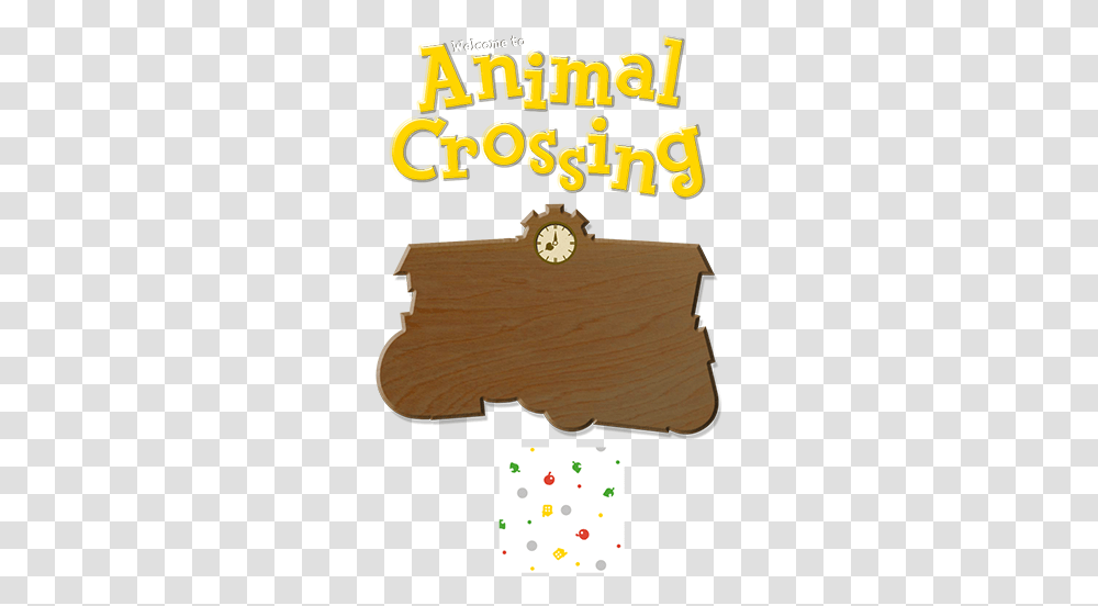 Animal Crossing Logo Animal Crossing Wood Logo, Symbol, Trademark, Clock Tower, Architecture Transparent Png