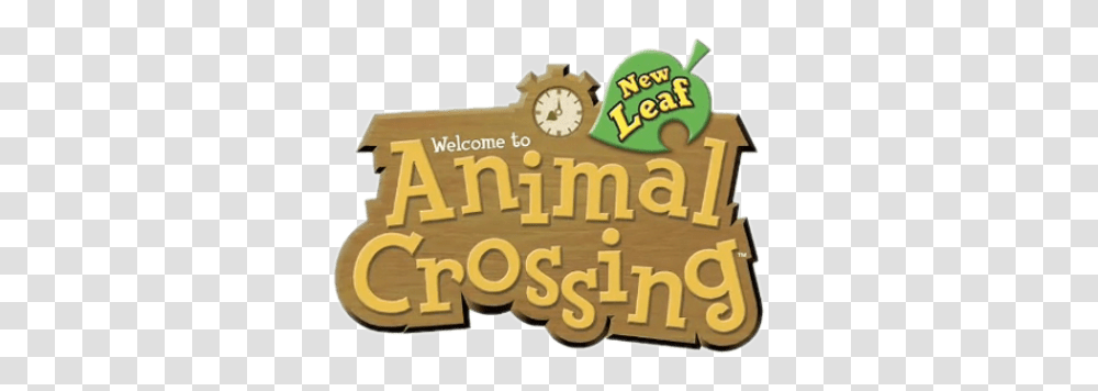 Animal Crossing New Leaf Logo Animal Crossing, Text, Alphabet, Food, Crowd Transparent Png
