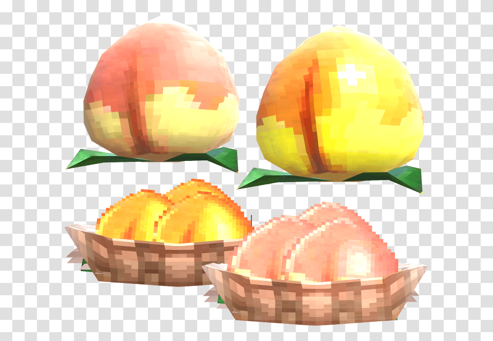 Animal Crossing New Leaf Peach The Models Resource Animal Crossing Peach Sprite, Sweets, Food, Plant, Fruit Transparent Png