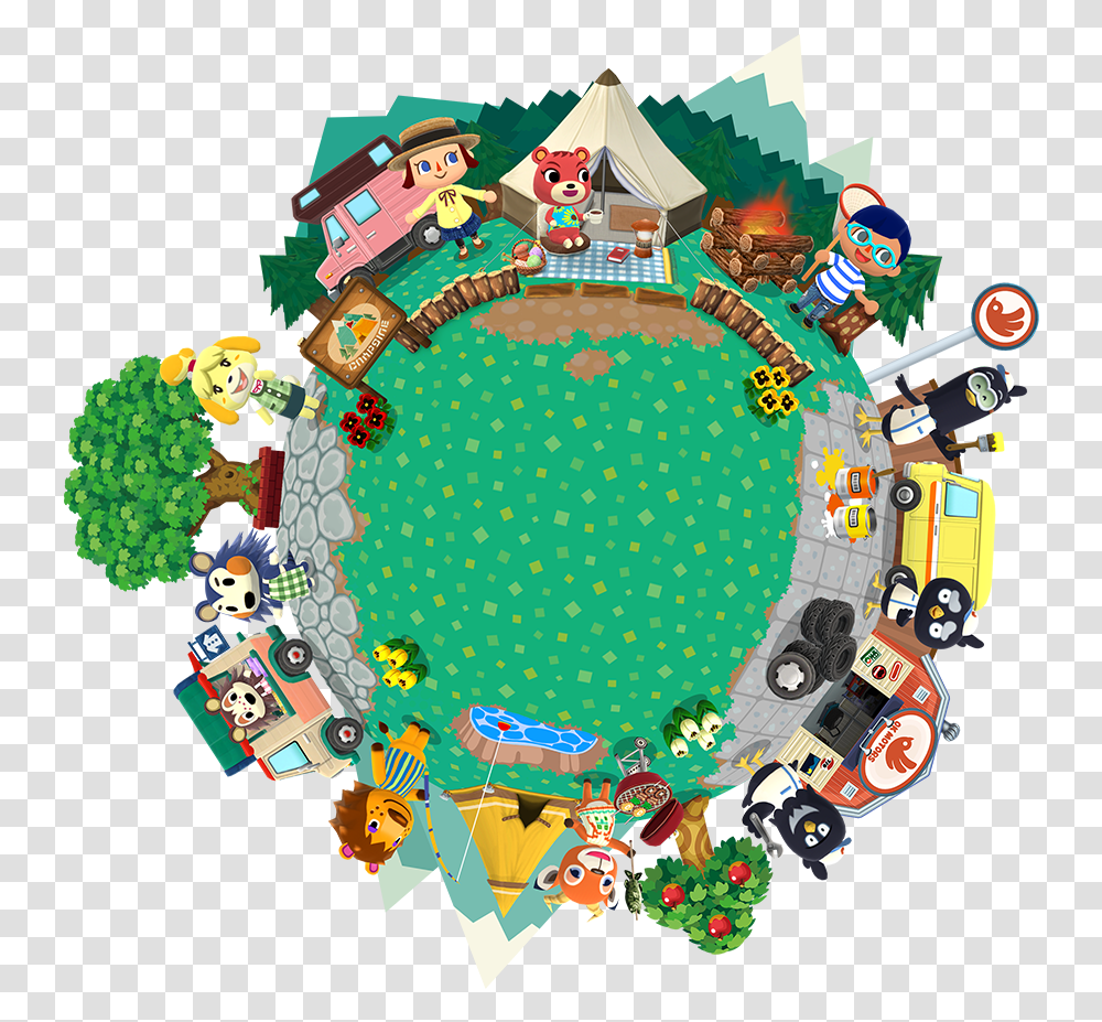 Animal Crossing Pocket Camp Background, Toy, Adventure Transparent Png