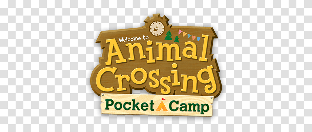 Animal Crossing Pocket Camp Nintendo Animal Crossing Wild World, Clock Tower, Building, Text, Alphabet Transparent Png