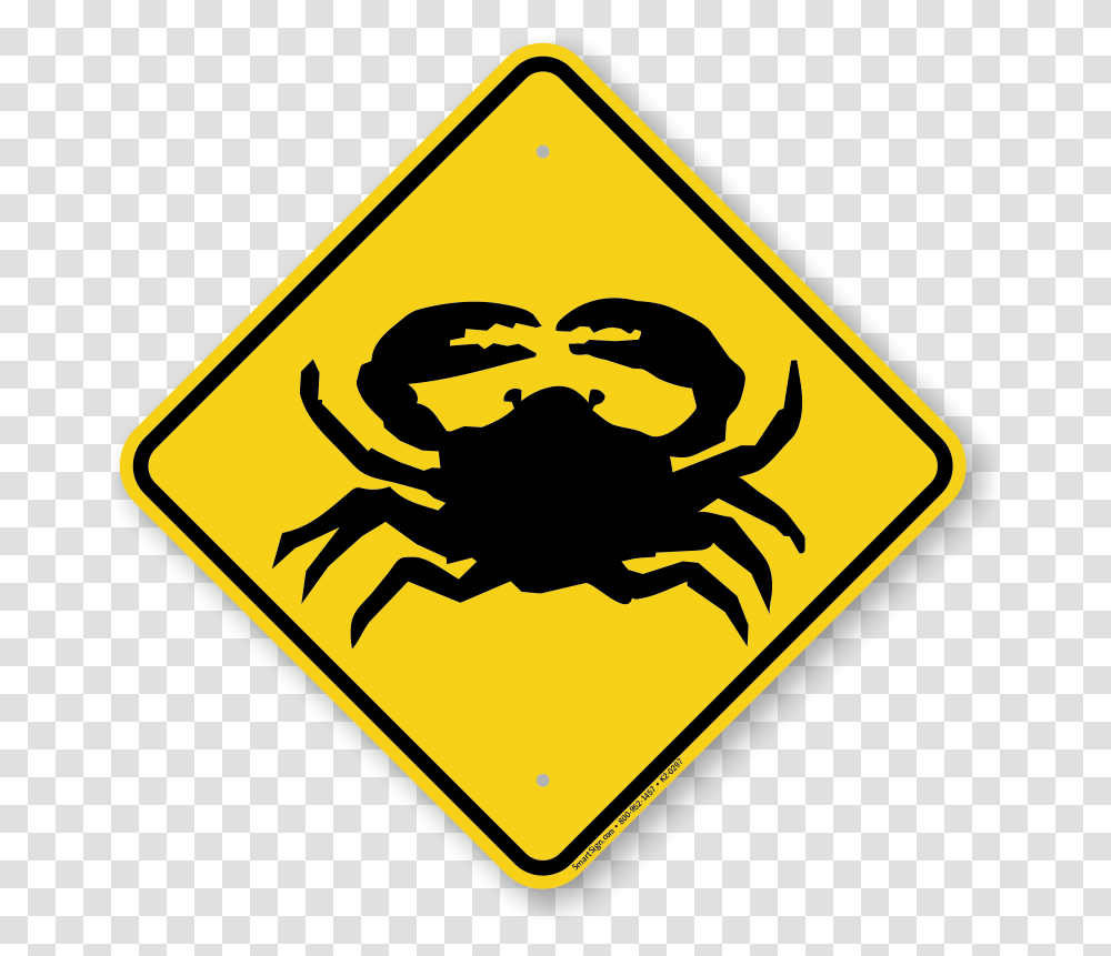 Animal Crossing Road Sign Crab Crab Crossing Sign, Symbol Transparent Png