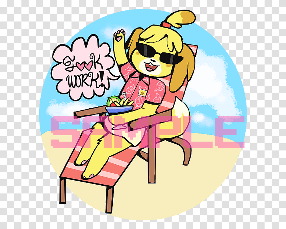 Animal Crossing Squeak Labs Outdoor Furniture, Person, Art, Female, Drawing Transparent Png