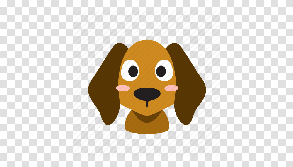 Animal Cute Dog Domestic Front Head Pet Icon, Toy, Label, Drawing Transparent Png