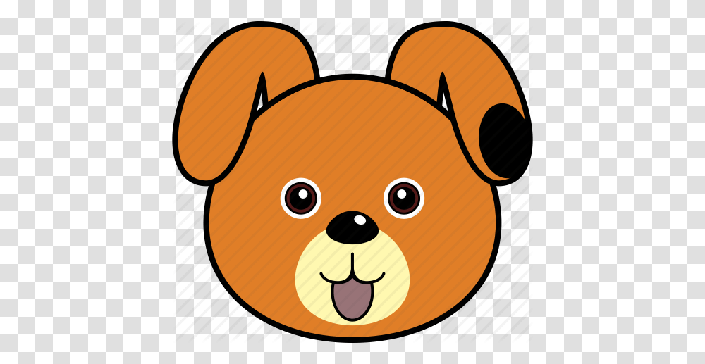 Animal Cute Dog Face Head Pet Puppy Icon, Mammal, Wildlife, Guitar, Leisure Activities Transparent Png