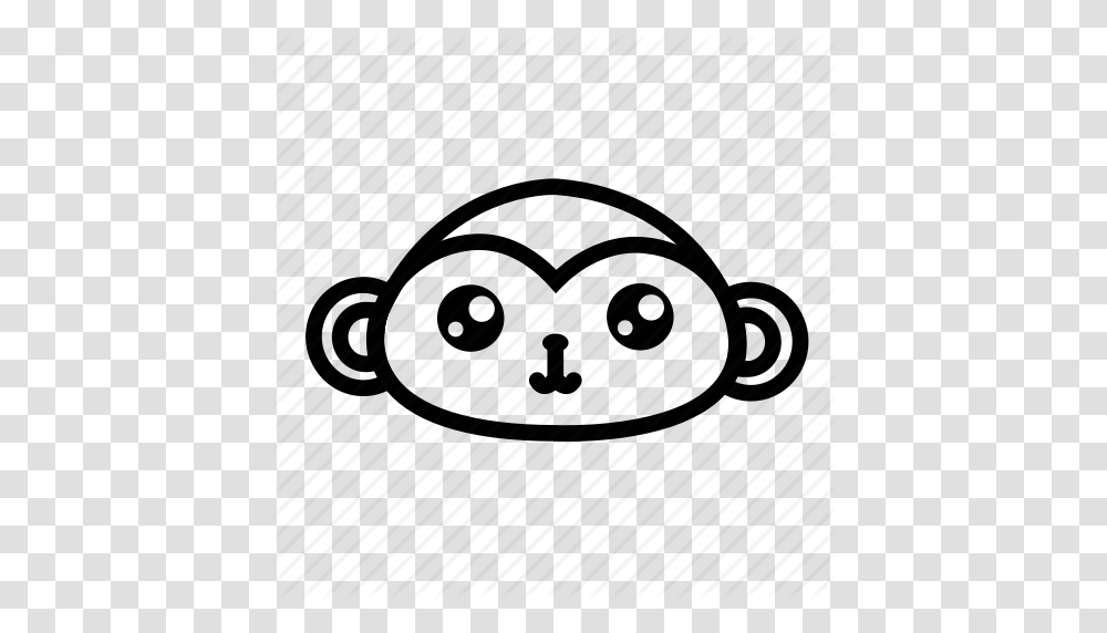 Animal Cute Emoji Funky Monkey Monkey Icon, Leisure Activities, Logo, Light Transparent Png